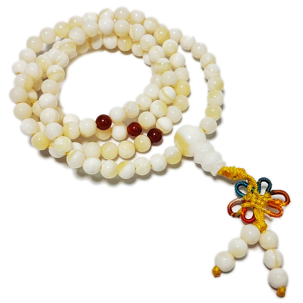 金線硨磲108念珠4mm【十方】150060