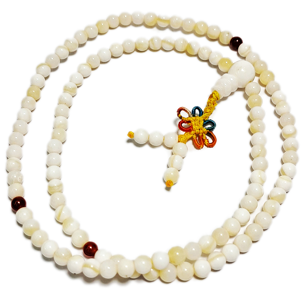 金線硨磲108念珠4mm【十方】150060