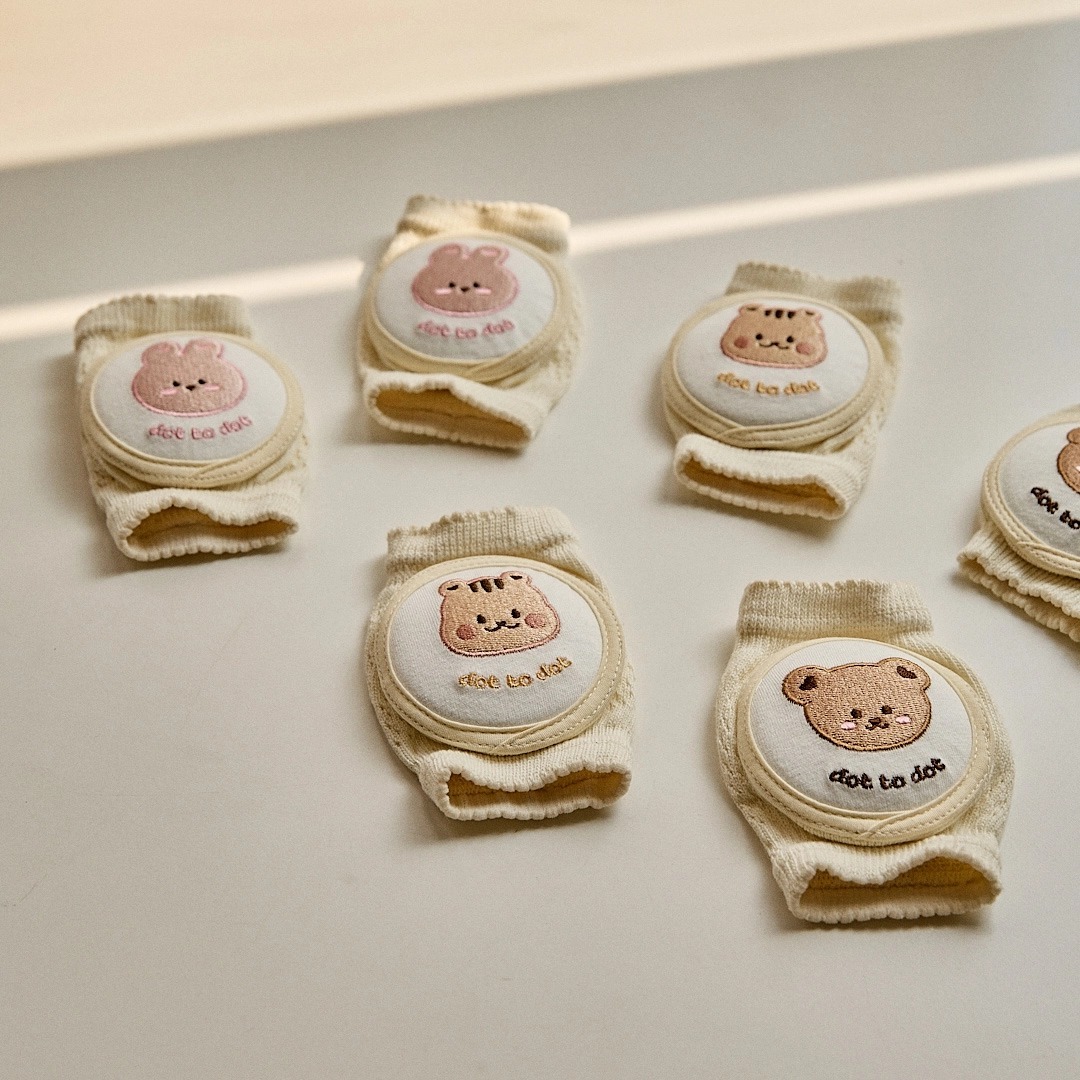 果凍人物刺繡系列-防摔學步護膝