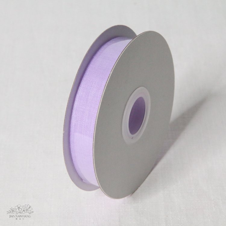 包裝 8M54亞麻緞帶 22色 25碼 5/8"