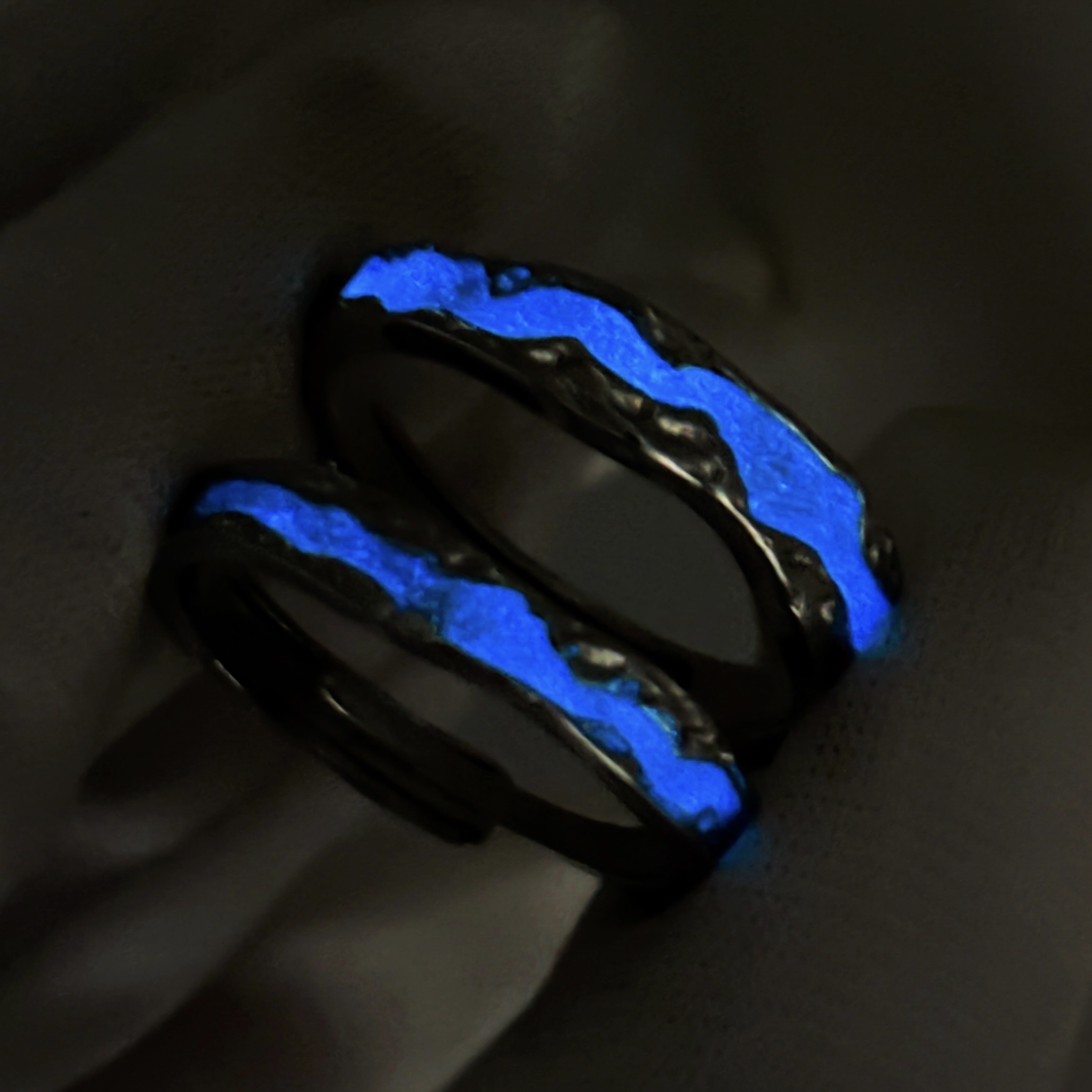 電競🎮 夜光 情侶戒指💍 免費刻字✍️