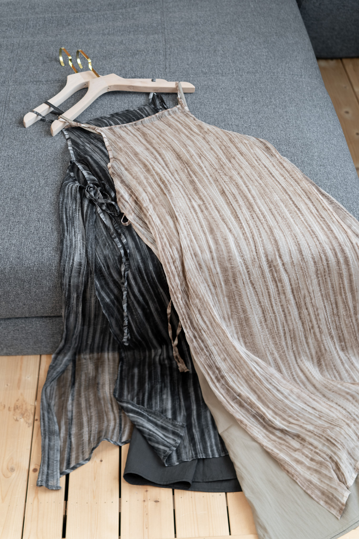 藝術染TWIN SET吊帶裙 - OP43327