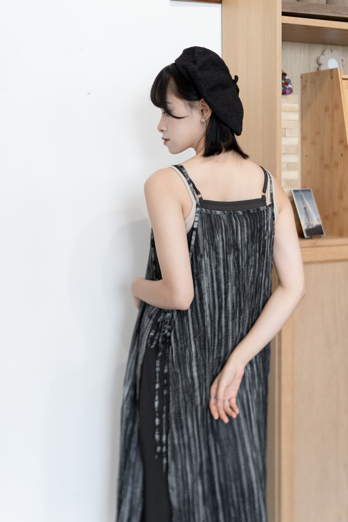 藝術染TWIN SET吊帶裙 - OP43327