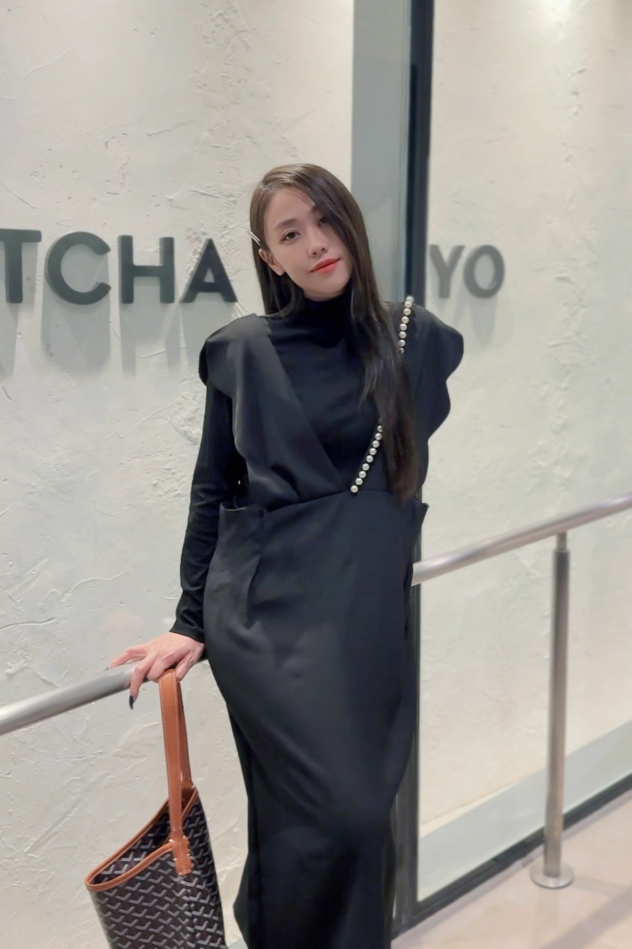 OP#6464🤍花邊帶黑裙