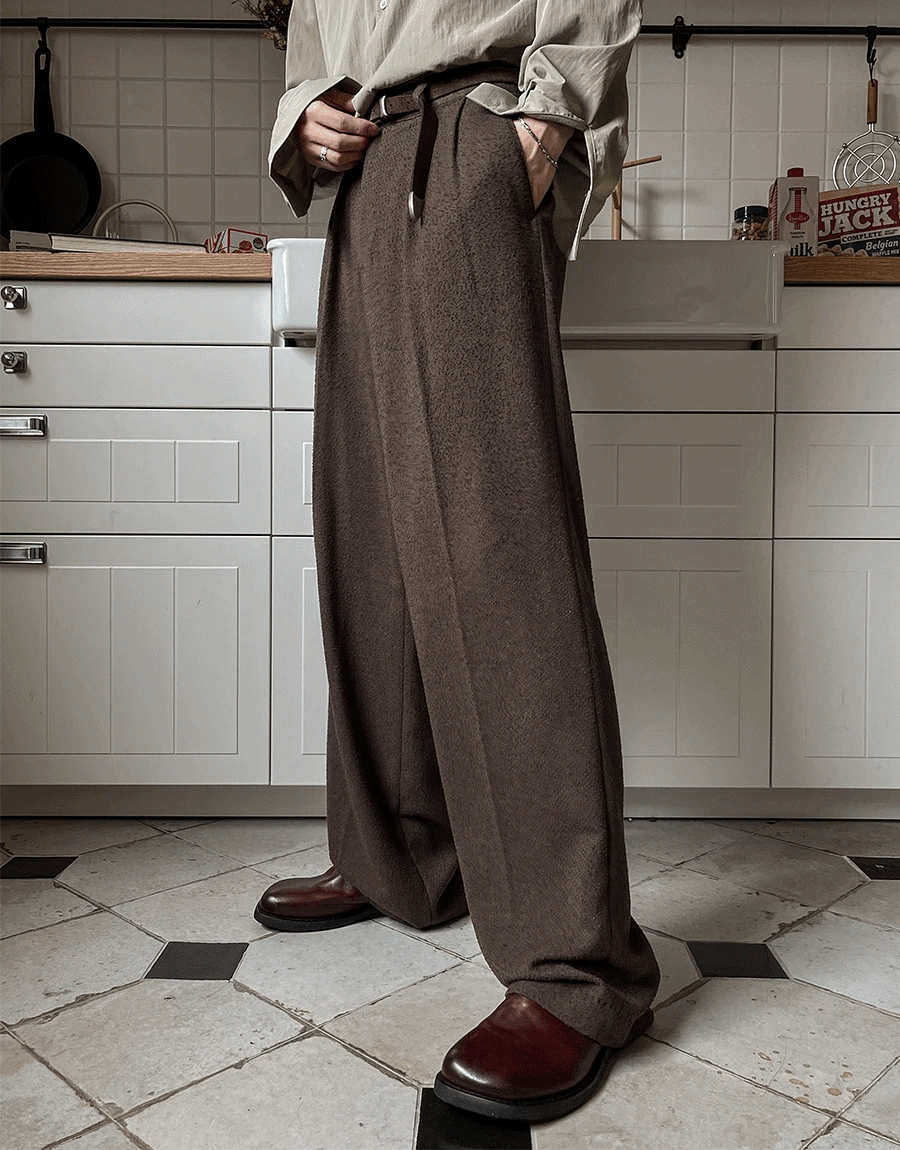 Lowell Dust 兩摺西裝褲