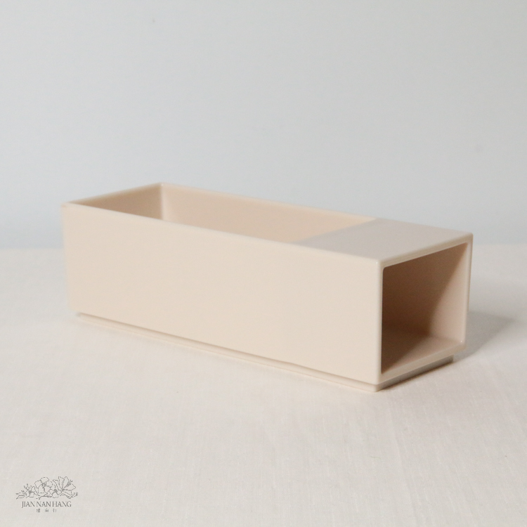 塑膠花器 仿瓷花器雙口 2色