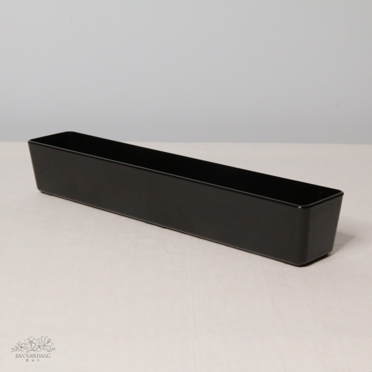 塑膠花器 小窄長方