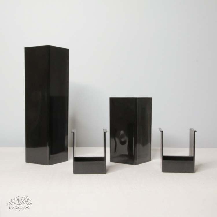 塑膠花器 厚方管 附內套 2尺寸