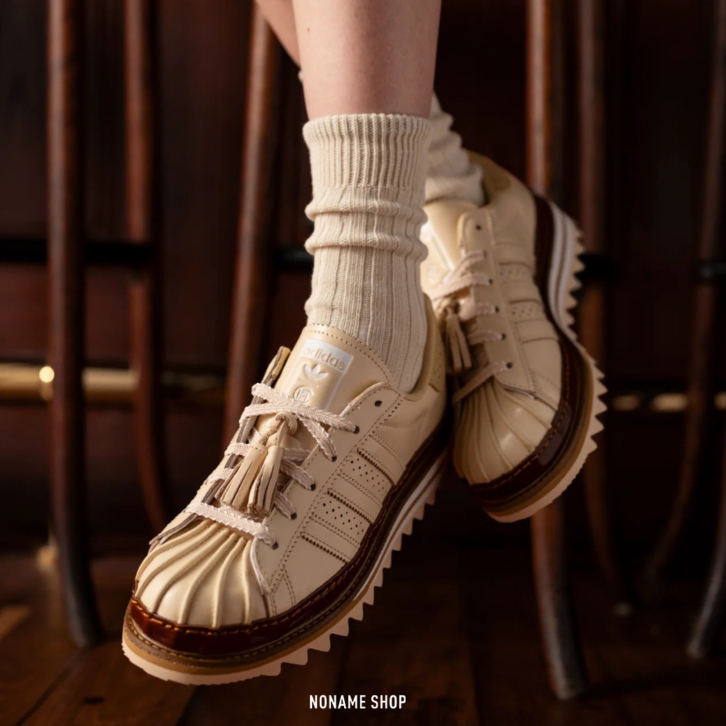 ADIDAS SUPERSTAR X CLOT "TAN" 陳冠希 聯名款 貝殼鞋 奶茶色 (男/女款)