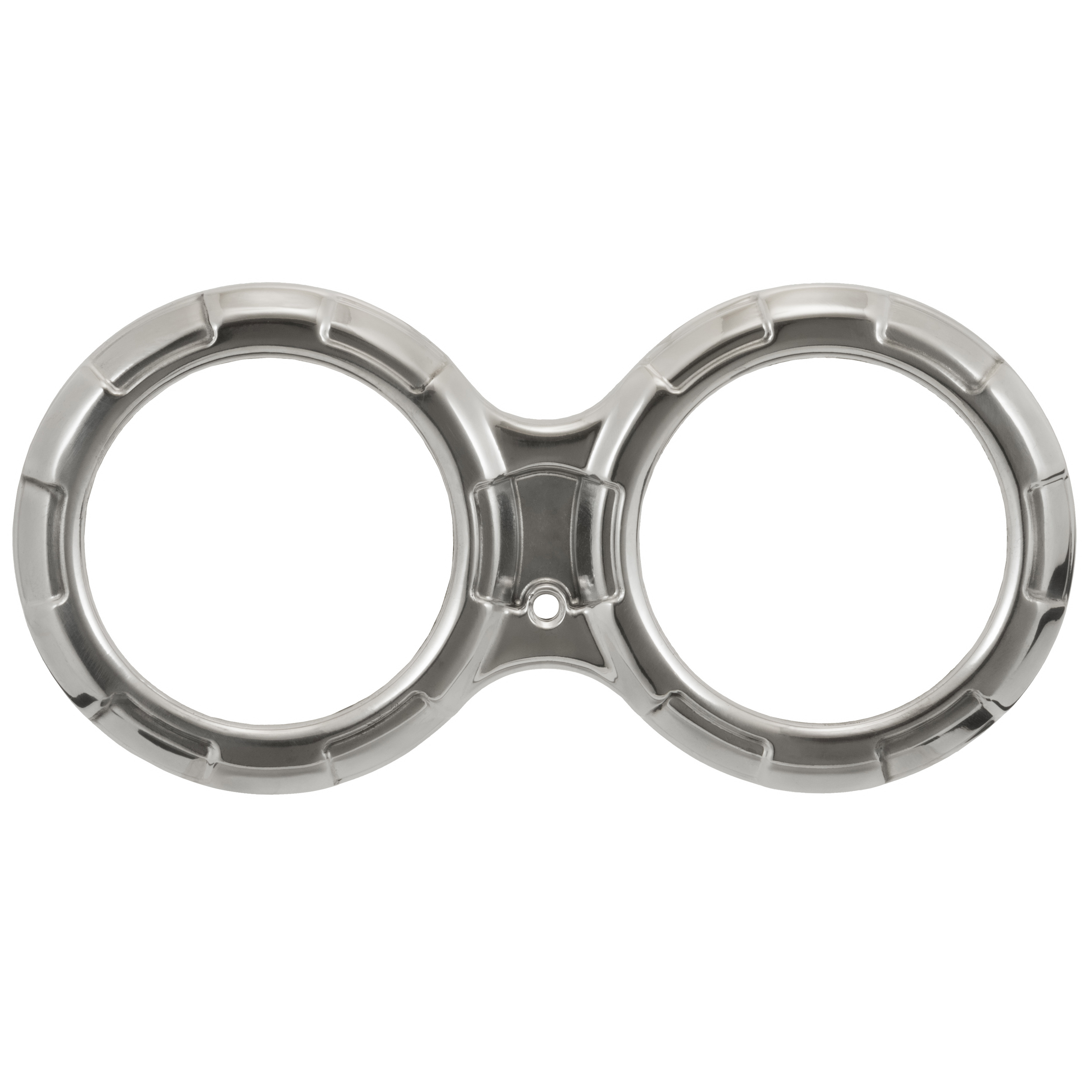 Motone 水冷凱旋專用 雙表 時速表 飾蓋 - 銀