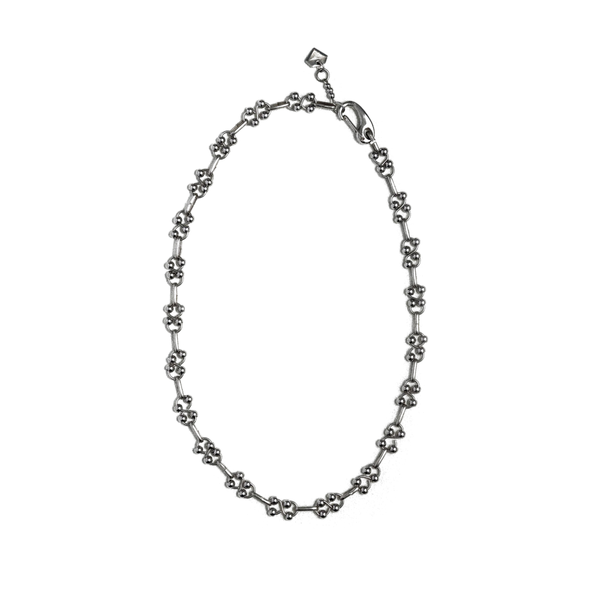 【BLUZ MADE】雙環球形項鍊 鎖骨鏈