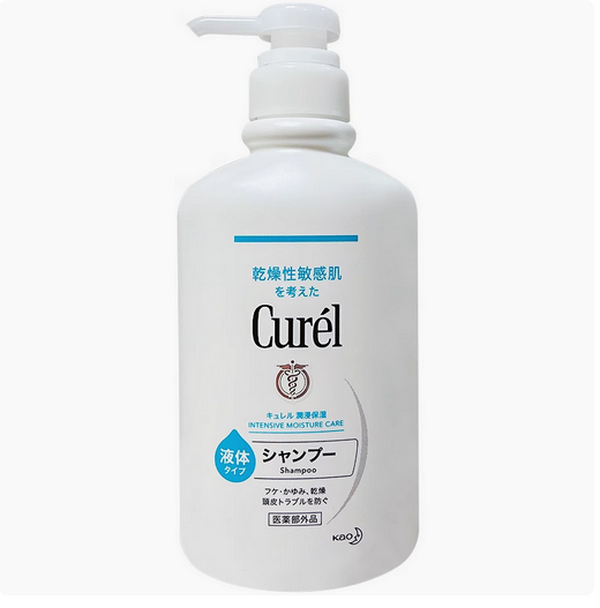 Curel--洗髮乳護髮乳潤浸保濕【洗髮乳】420mlx1瓶裝
