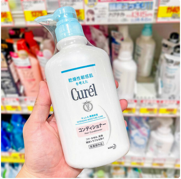 Curel--洗髮乳護髮乳潤浸保濕【護髮乳】420mlx1瓶裝