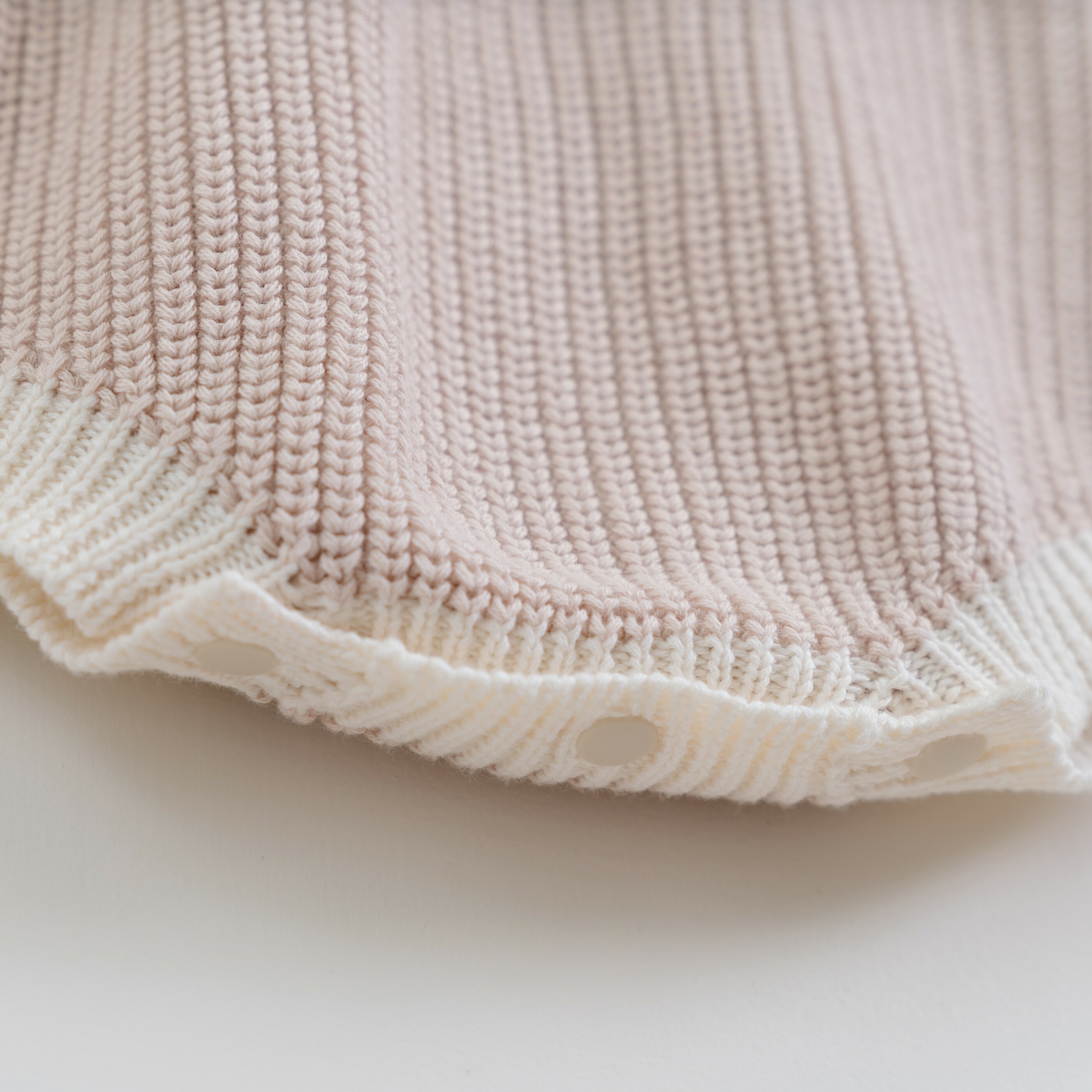 秋款針織包屁衣-奶茶色包屁衣