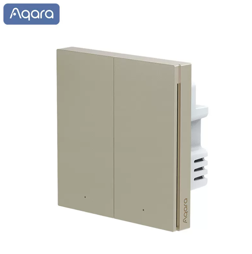 Aqara H1 星空灰/香檳金 智能牆身燈制 (1位/2位/3位) (單火版)