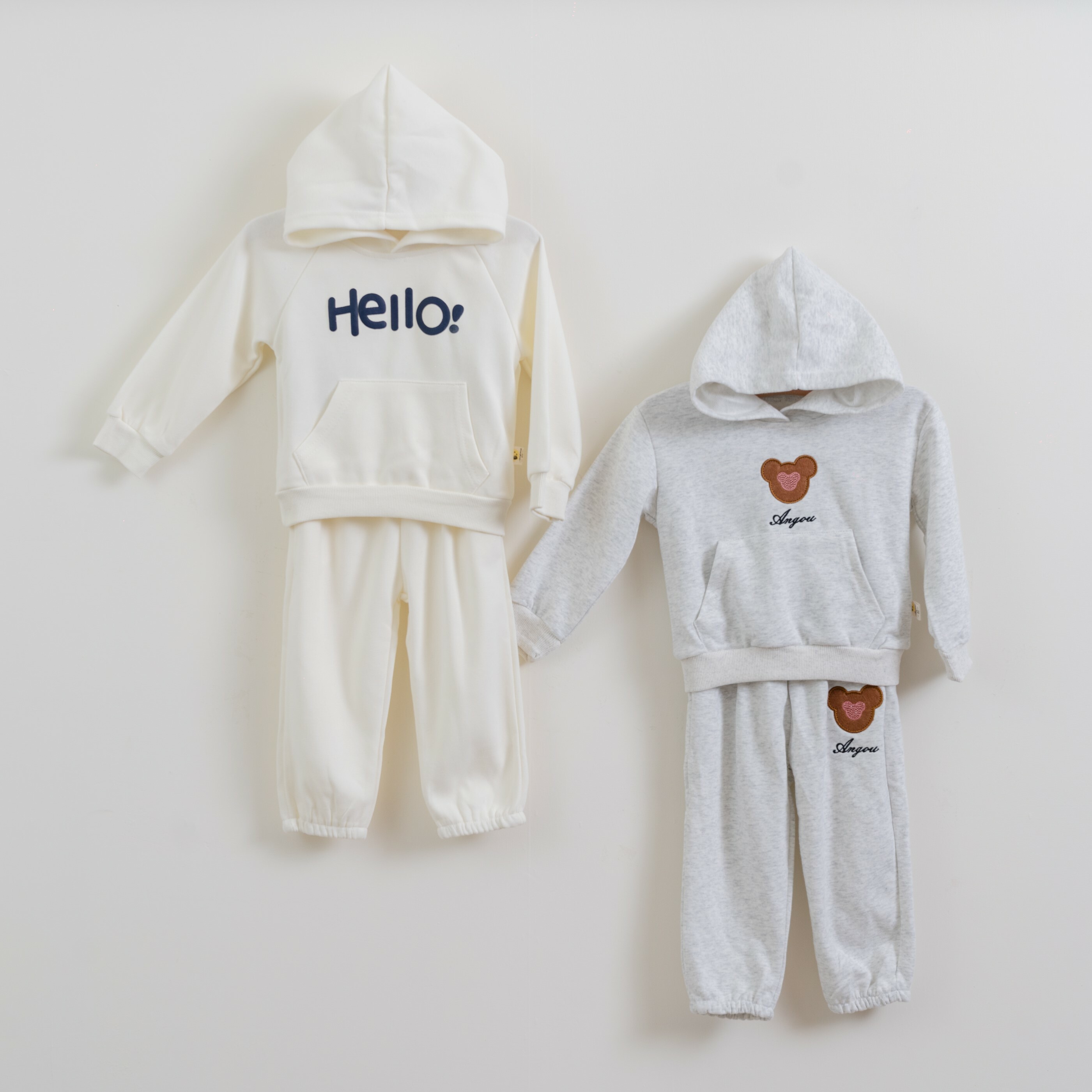 兩件式運動小熊套裝-兩款休閒套裝