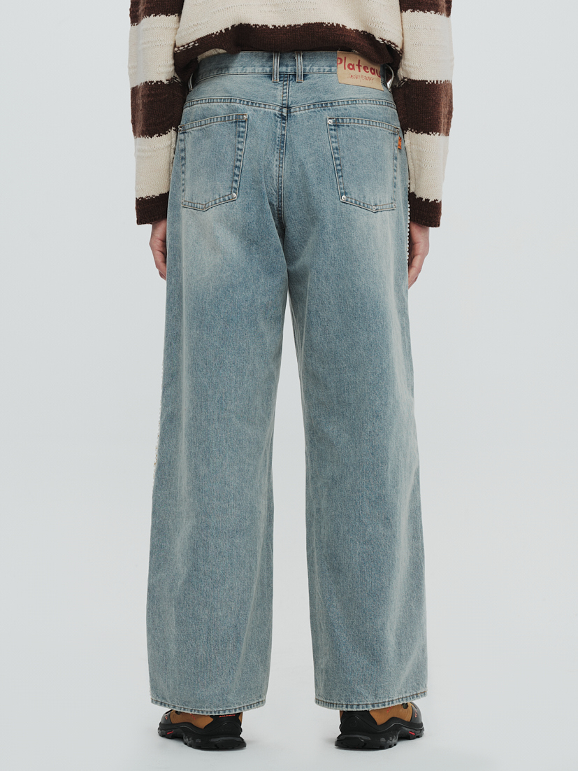 PLATEAU STUDIO / Pearl denim - washed denim