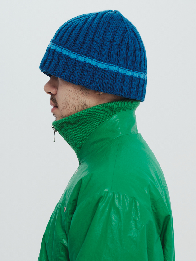 PLATEAU STUDIO / Bucket beanie - blue
