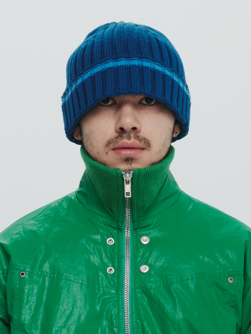 PLATEAU STUDIO / Bucket beanie - blue