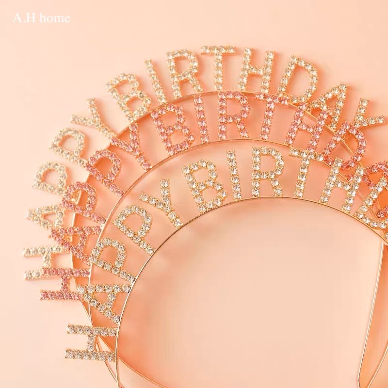 【ＡＨ587】韓國ins生日髮箍