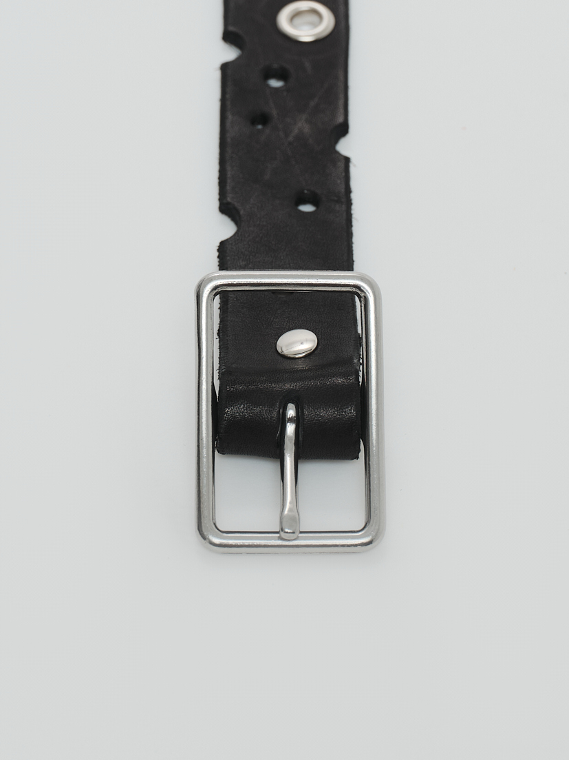PLATEAU STUDIO / Western cheese belt 3.0 - black
