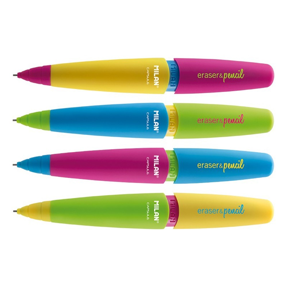 MILAN CAPSULE撞色積木自動鉛筆_0.7mm(4色隨機出貨)
