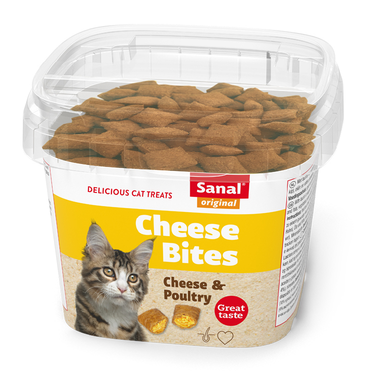 荷蘭 Sanal｜Cheese Bites 芝士香脆粒杯 75g