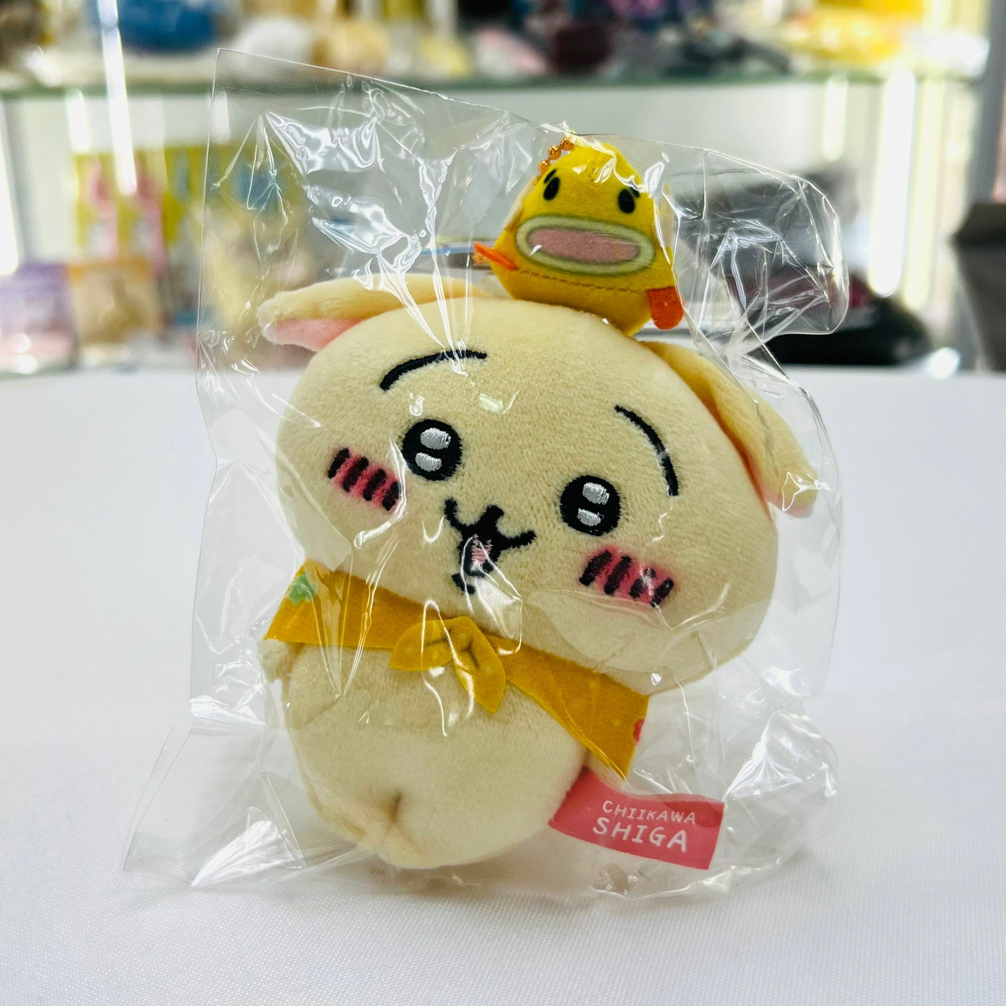 Chiikawa Plush Doll Keychain 琵琶湖兔