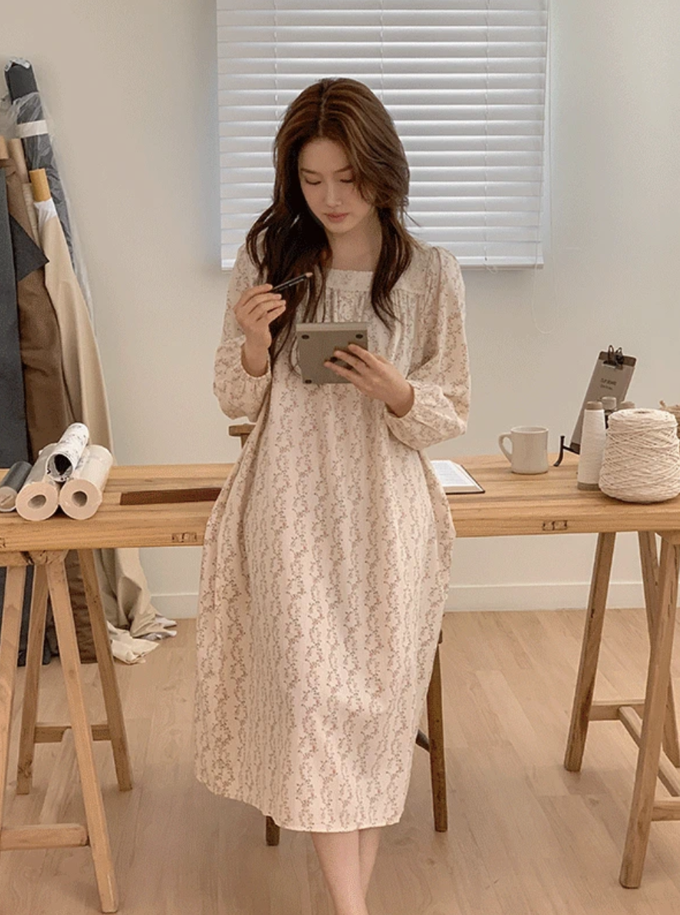 預訂｜Juuneedu Cosette Flower Pajamas Set (2 COLOR)