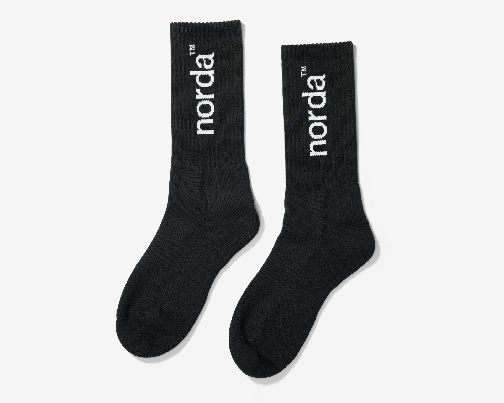 norda｜Retro Sock Black