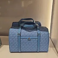 [S] MICHAEL KORS 35T4STFS6B TRAVEL MD DUFFLE SATCHEL,STH PACIFIC, 196237921338 (SMK1055)