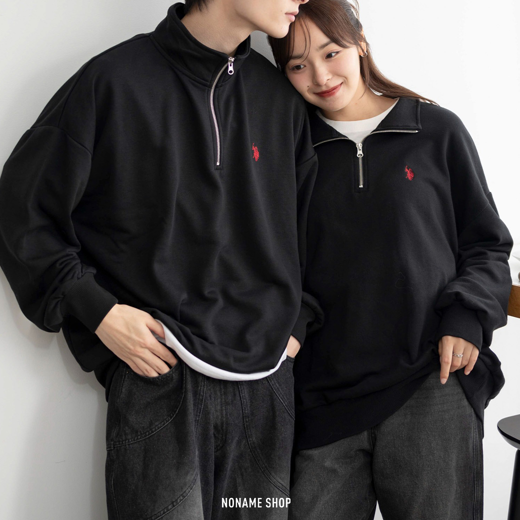 U.S. POLO ASSN 半開襟 拉鍊 上衣 六色 (男款)