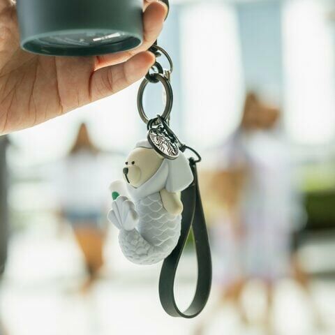 【現貨】新加坡Starbucks限定 魚尾獅匙扣