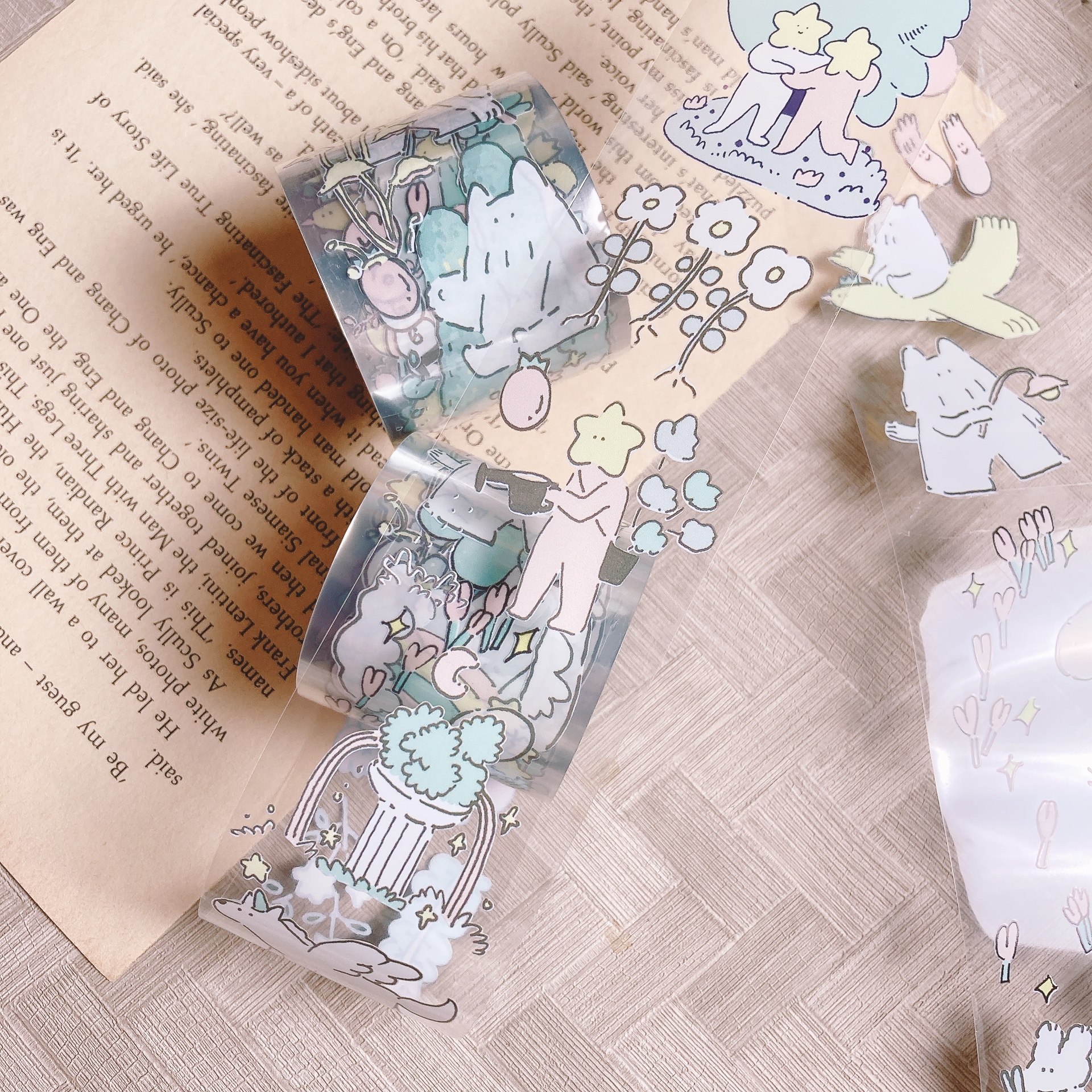 Yibo｜秘密花園 PET膠帶