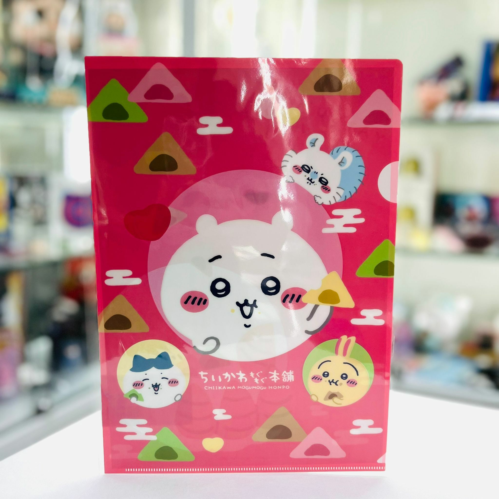 Chiikawa Tomoko Fushimi A4 Folder-Mogumogu Honpo