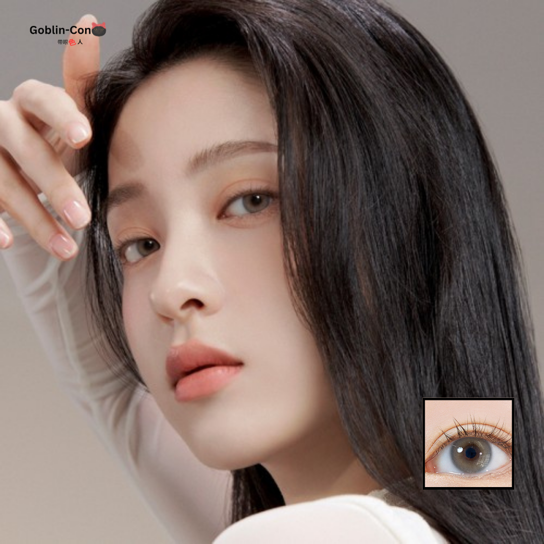 [日拋] I-DOL EURORING 1 Day Mineral Gray 彩妝隱形眼鏡｜每盒10片