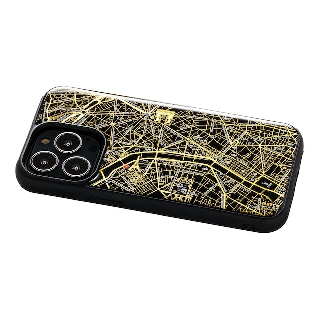 FLASH 巴黎電路地圖 iPhone 14 Pro 手機殼 ( 黑色 )