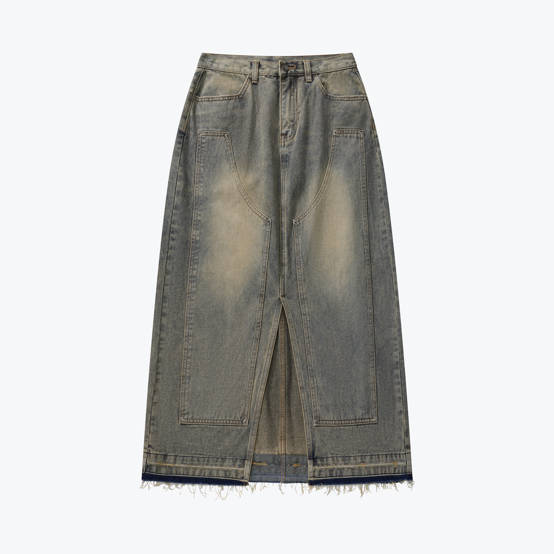SENSE Double Knee Denim Full Skirts