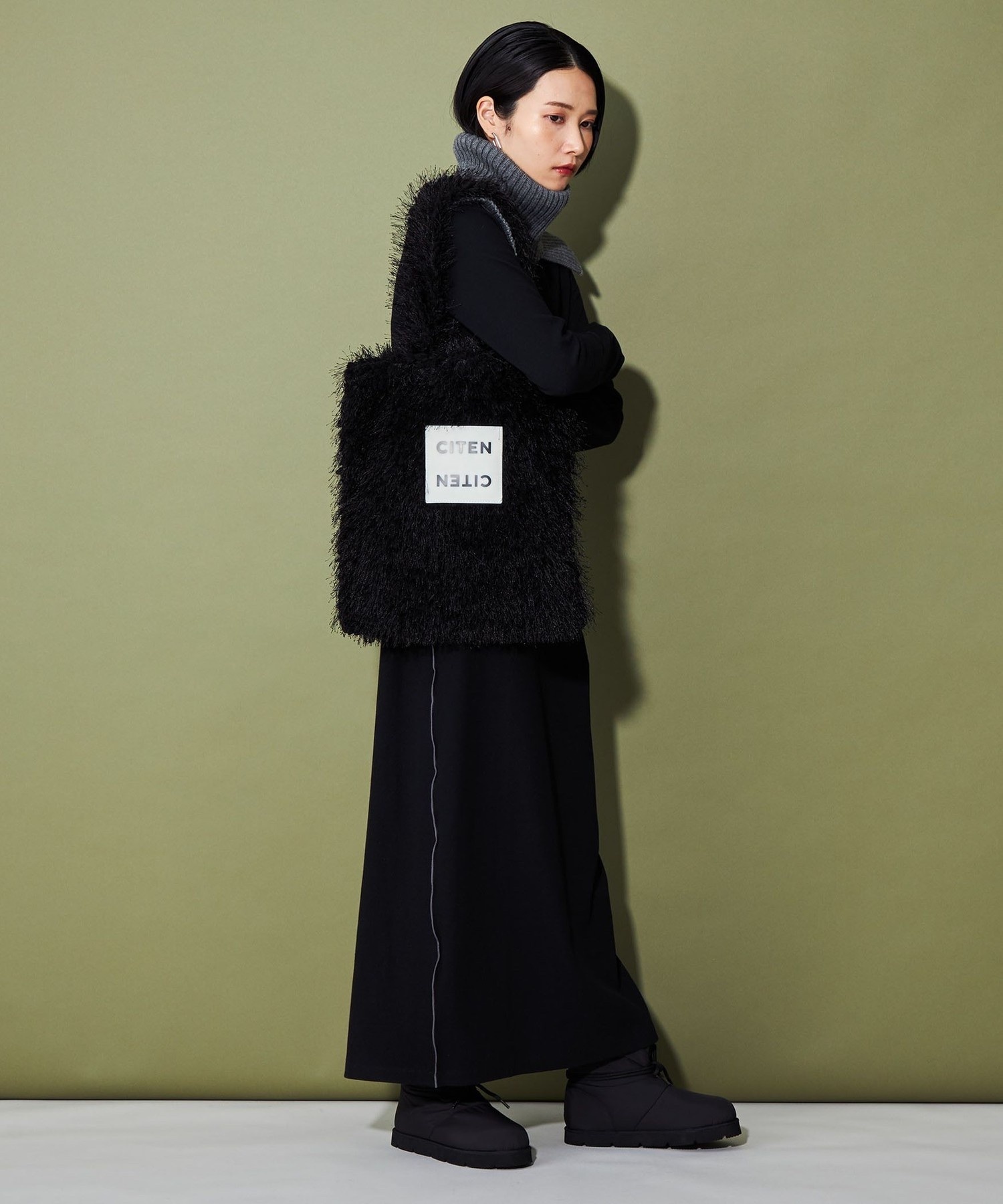 CITEN / Fringe tote bag