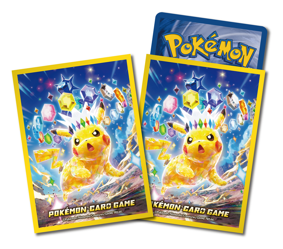 高級寶可夢 造型卡套 - 太晶化: 星晶 皮卡丘
