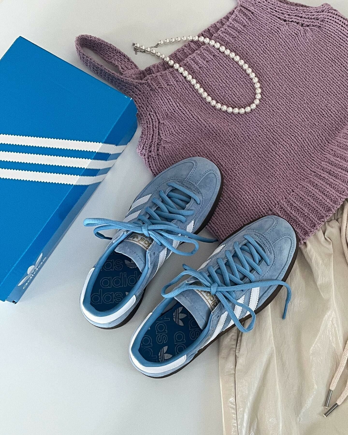 Adidas Handball Spezial "Light Blue" 麂皮寶寶藍 焦糖底 BD7632