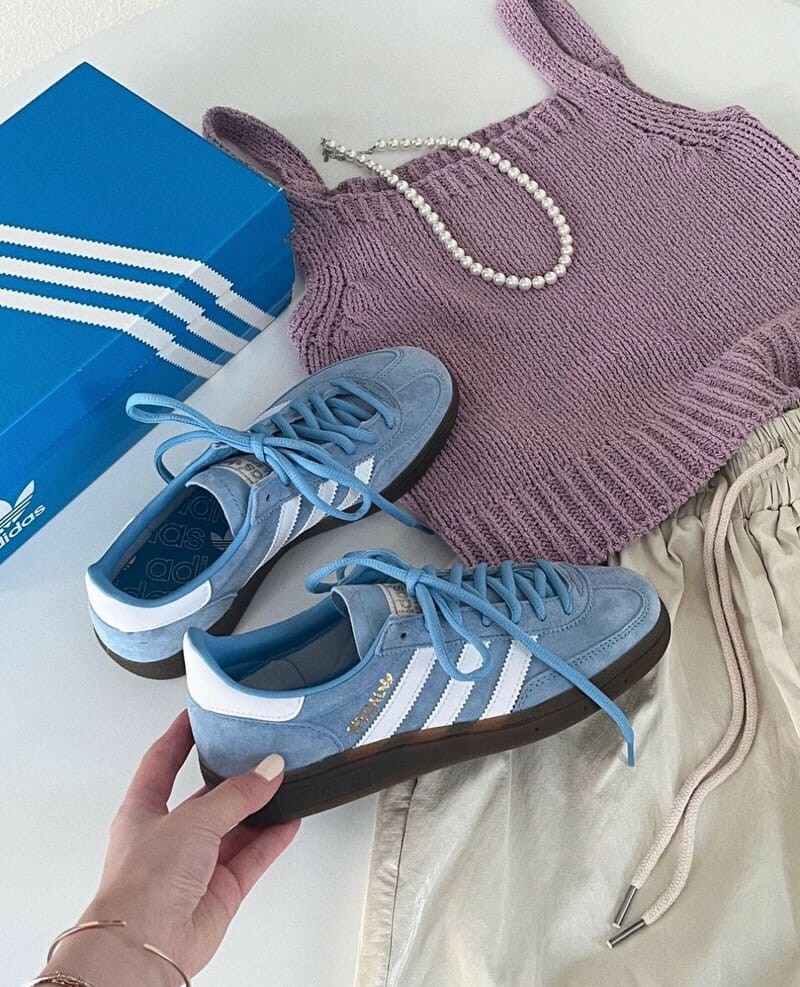 Adidas Handball Spezial "Light Blue" 麂皮寶寶藍 焦糖底 BD7632