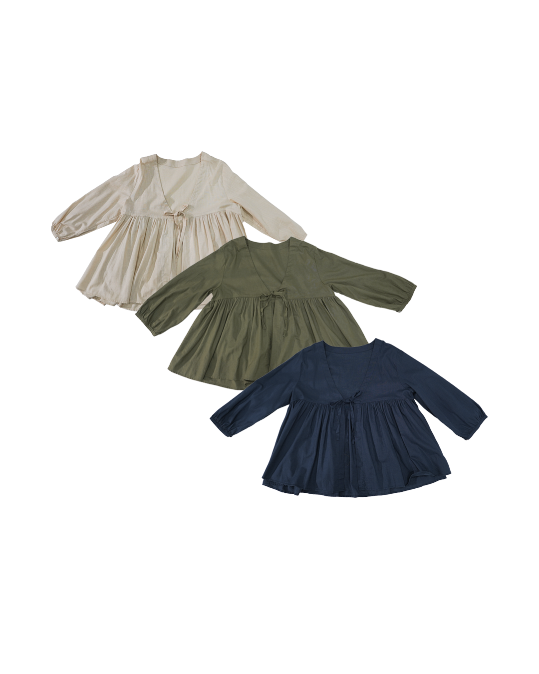 開胸v領蝴蝶結外搭