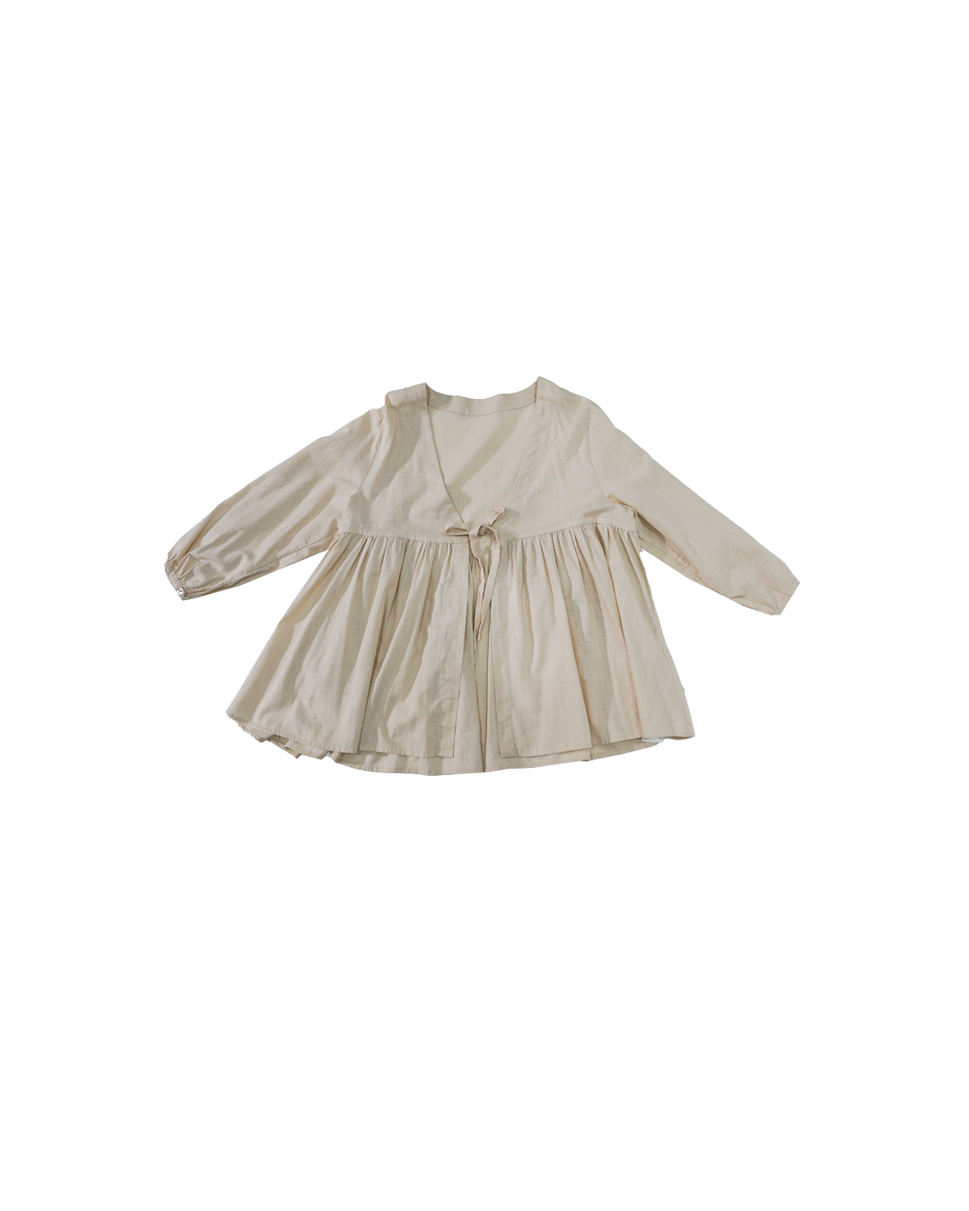 開胸v領蝴蝶結外搭