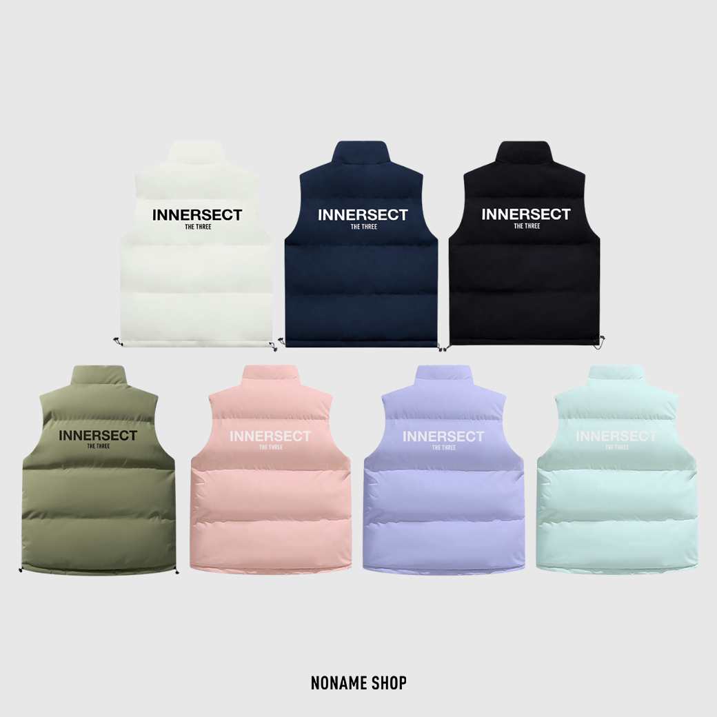 INNERSECT 經典 簡約 立領 羽絨 背心 七色 (男/女款)