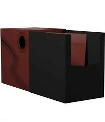 DRAGON SHIELD: Double Shell - Blood Red & Black