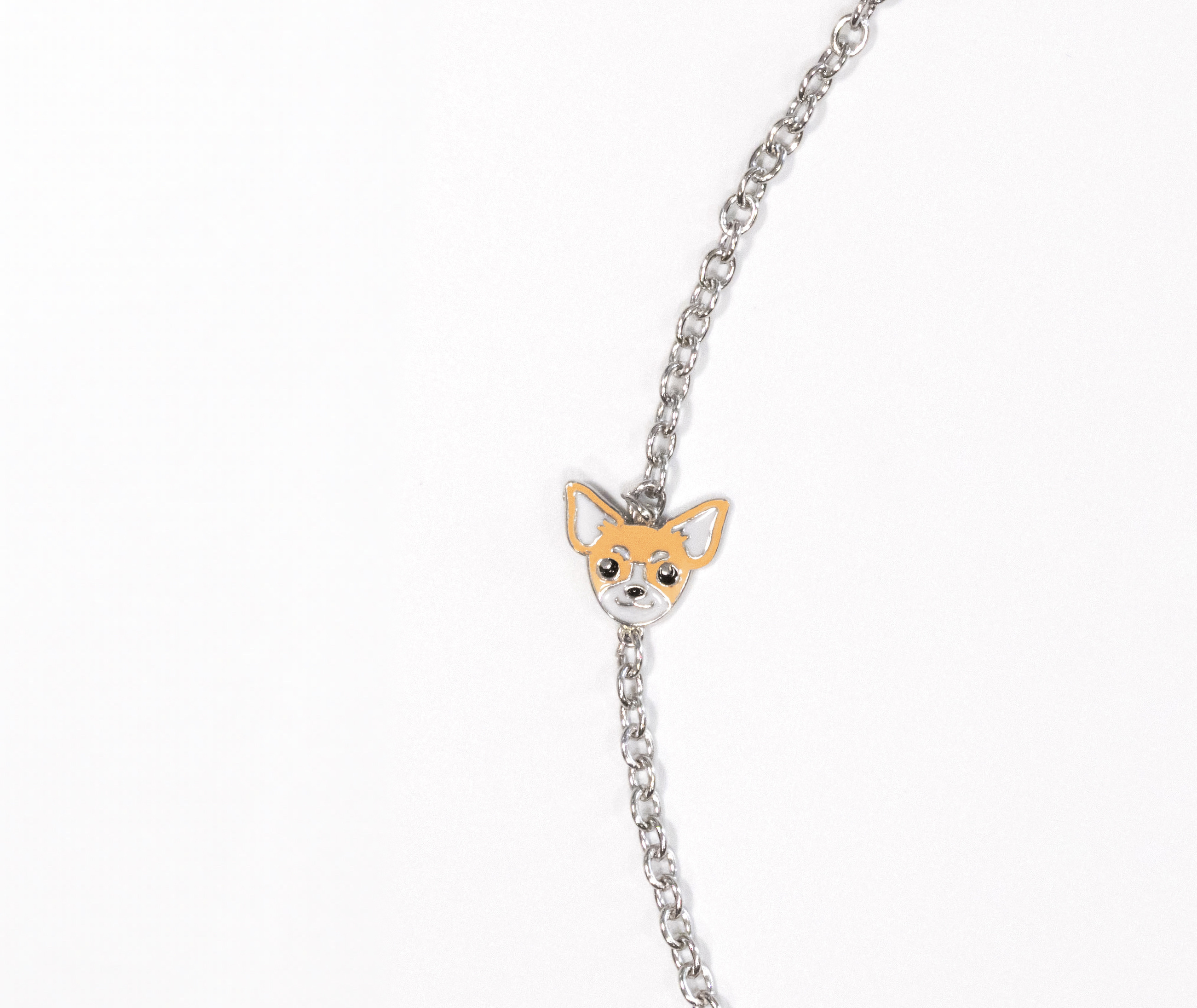 Cross-body Phone Strap - Chihuahua - Brown