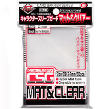 KMC 角色牌套保護套/外卡套 MAT & CLEAR