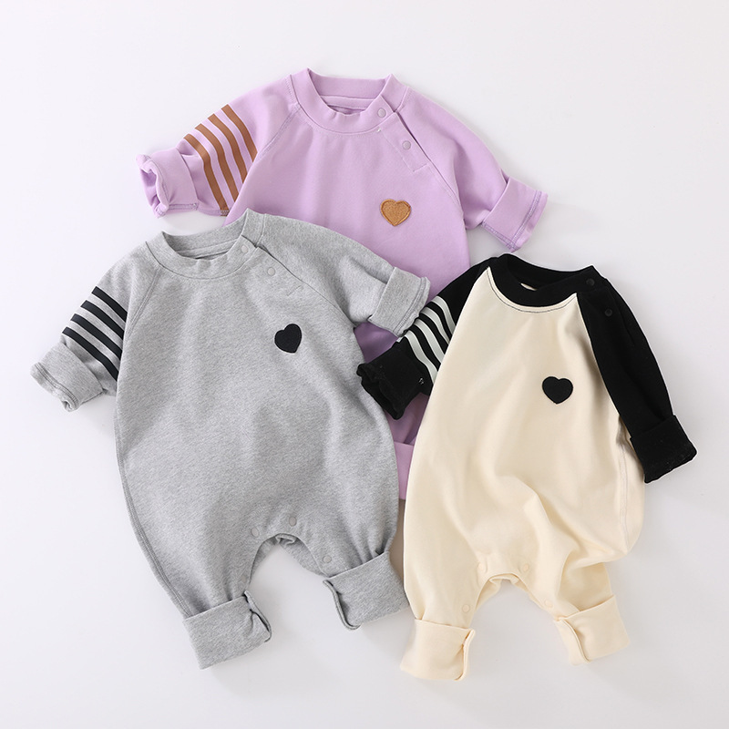 秋款小愛心連身衣（兩色）