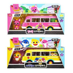 🇰🇷BABY SHARK & PINK FONG -  回力巴士